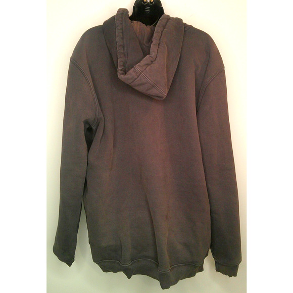 Carhartt Men’s XL Full Zip Hoodie – Dark Gray – Heavyweight Workwear - Picture 5 of 6